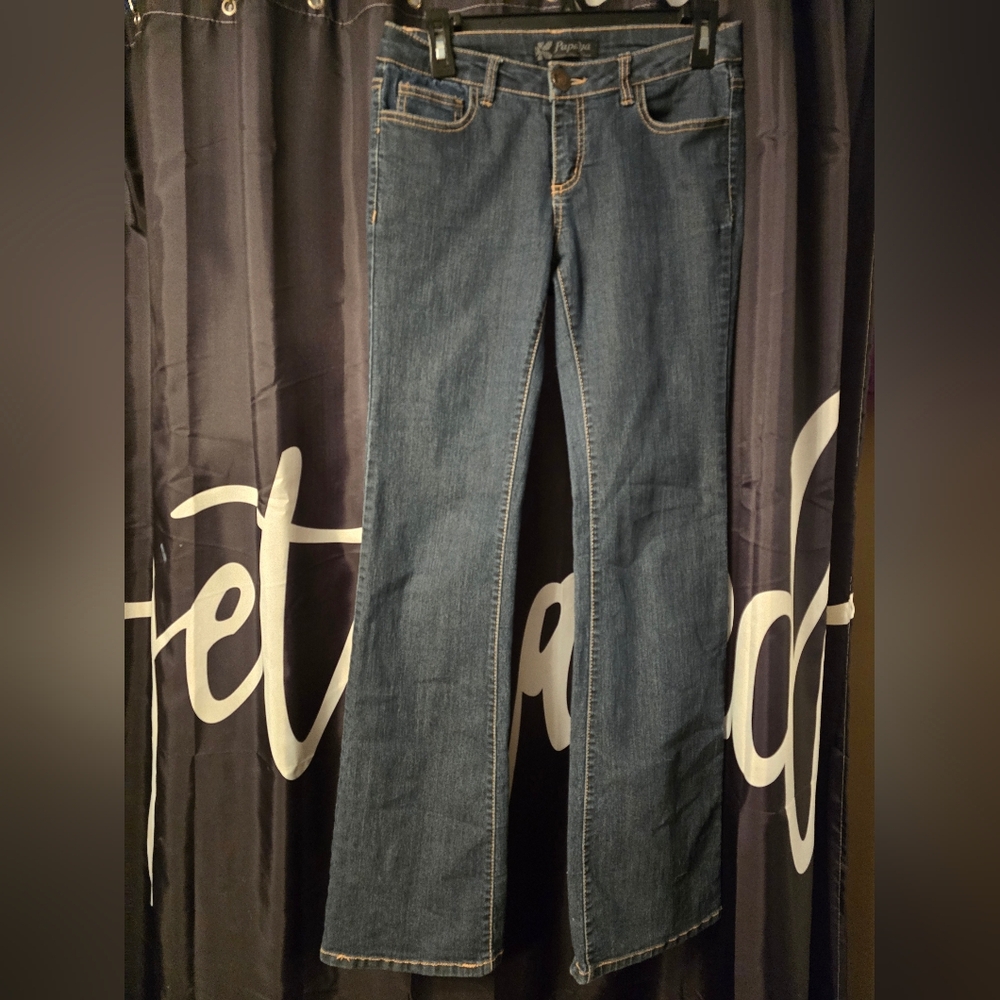 Papaya Dark Blue Bootcut Jeans